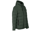 CraftPro Montana Ladies Hooded Puffer Jacket – Quilted Full-Zip Winter Jacket with Storm Collar

