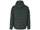 CraftPro Montana Men’s Hooded Puffer Jacket – Quilted Full-Zip with Storm Collar and Pockets

