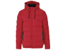 CraftPro Montana Men’s Hooded Puffer Jacket – Quilted Full-Zip with Storm Collar and Pockets

