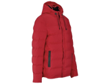 CraftPro Montana Men’s Hooded Puffer Jacket – Quilted Full-Zip with Storm Collar and Pockets

