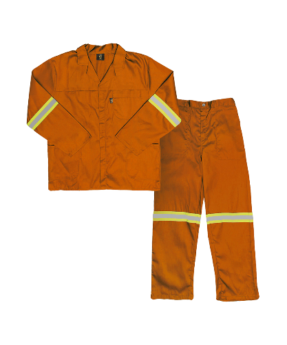 Paramount Reflective 2-Piece Polycotton Conti Suit with EN20471 Tape – CraftPro

