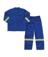 Paramount Reflective 2-Piece Polycotton Conti Suit with EN20471 Tape – CraftPro

