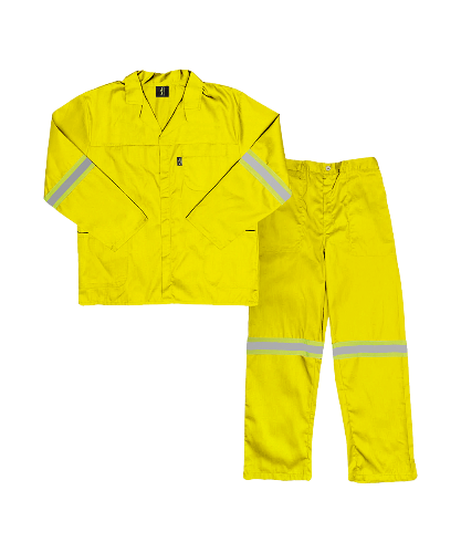 Paramount Reflective 2-Piece Polycotton Conti Suit with EN20471 Tape – CraftPro

