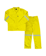 Paramount Reflective 2-Piece Polycotton Conti Suit with EN20471 Tape – CraftPro

