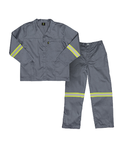 Paramount Reflective 2-Piece Polycotton Conti Suit with EN20471 Tape – CraftPro

