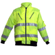 CraftPro Passion Hi-Viz Reflective Bunny/Bomber Jacket with Zip-Off Sleeves – Waterproof & Quilted

