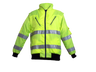 CraftPro Passion Hi-Viz Reflective Bunny/Bomber Jacket with Zip-Off Sleeves – Waterproof & Quilted

