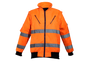 CraftPro Passion Hi-Viz Reflective Bunny/Bomber Jacket with Zip-Off Sleeves – Waterproof & Quilted


