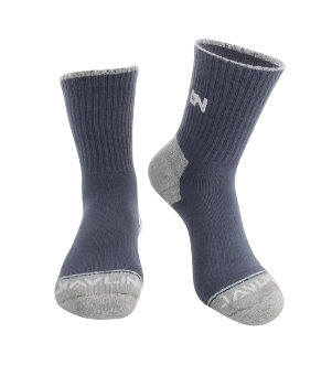 Performance Ankle Work Socks with SILVADUR® Antimicrobial & Cushioned Sole – CraftPro
