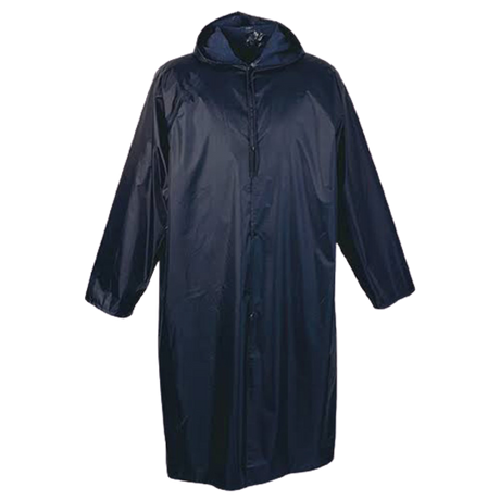Pioneer Rubberized Raincoat – Waterproof Industrial Coat in Yellow or Navy

