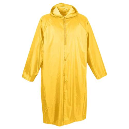 Pioneer Rubberized Raincoat – Waterproof Industrial Coat in Yellow or Navy

