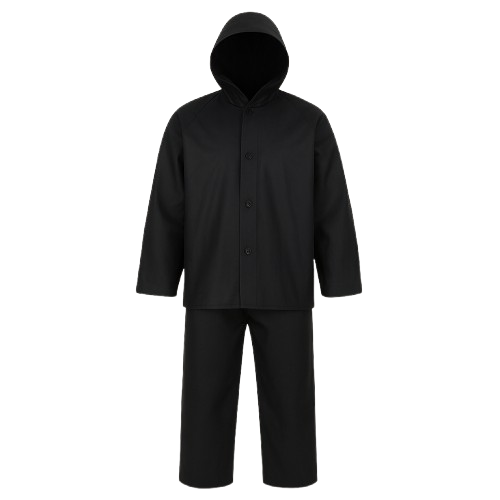 Pioneer Rubberized Waterproof Rainsuit – Heavy-Duty Jacket and Trouser Set
