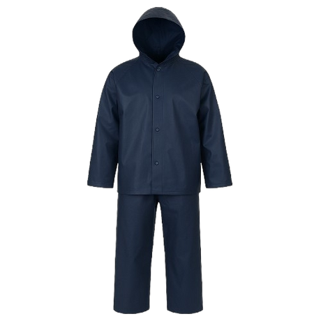 Pioneer Rubberized Waterproof Rainsuit – Heavy-Duty Jacket and Trouser Set
