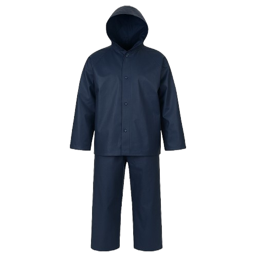 Pioneer Rubberized Waterproof Rainsuit – Heavy-Duty Jacket and Trouser Set
