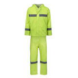 Pioneer Rubberized Reflective Rainsuit – Waterproof Jacket and Trouser Set

