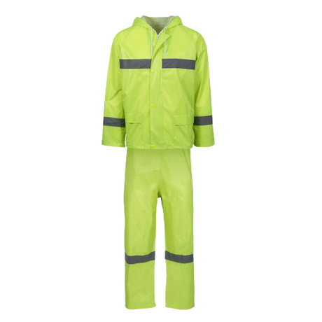 Pioneer Rubberized Reflective Rainsuit – Waterproof Jacket and Trouser Set

