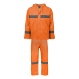 Pioneer Rubberized Reflective Rainsuit – Waterproof Jacket and Trouser Set

