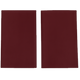 CraftPro Plain Epaulettes – Soft or Hard Backing with Elastic Tie-Backs


