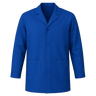 CraftPro Polycotton Dust Coat with Lapel Collar and Button Closure – 3-Pocket Design
