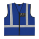 CraftPro Hi-Viz Reflective Safety Vest – With Zip and ID Pouch
