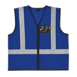 CraftPro Hi-Viz Reflective Safety Vest – With Zip and ID Pouch
