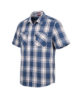 Check Bush Shirt Perfect for Outdoor Wear 100% Cotton Fabric 
