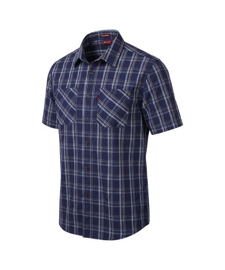 Check Bush Shirt Perfect for Outdoor Wear 100% Cotton Fabric 