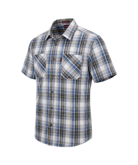 Check Bush Shirt Perfect for Outdoor Wear 100% Cotton Fabric 