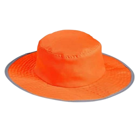 CraftPro Roadside Hi-Viz Reflective Hat with Safety Strip – Day & Night Visibility

