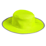 CraftPro Roadside Hi-Viz Reflective Hat with Safety Strip – Day & Night Visibility

