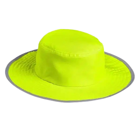 CraftPro Roadside Hi-Viz Reflective Hat with Safety Strip – Day & Night Visibility

