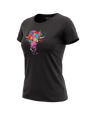 The Salty Bush Range T-Shirt with Floral Cow  Design