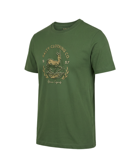 The Salty Bush Range T-Shirt with Sprinbok Coin  Design