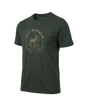 The Salty Bush Range T-Shirt with Springbok Coin  Design