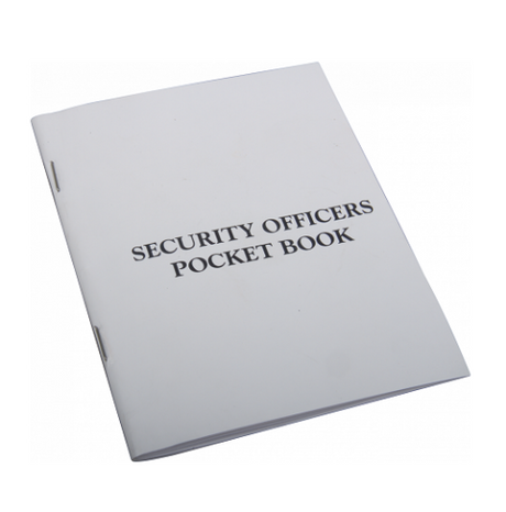 CraftPro Security Officer’s Pocket Book – A6 Portrait, 64 Pages for On-Site Reporting


