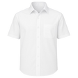 CraftPro Short Sleeve School Uniform Shirt with Chest Pockets and Pen Divider
