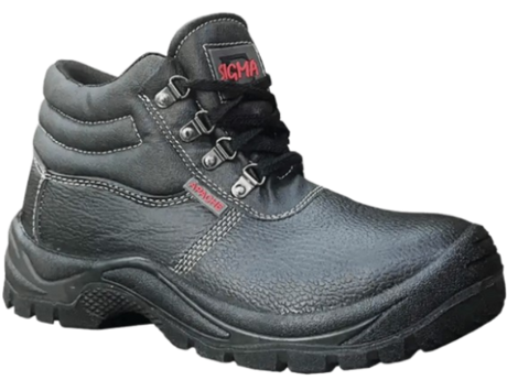 Sigma Apache Safety Boot – NRCS Approved Steel Toe Work Boot – STC Black – CraftPro

