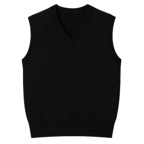CraftPro Sleeveless Pullover V-Neck Jersey – Lightweight Uniform Workwear
