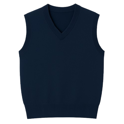 CraftPro Sleeveless Pullover V-Neck Jersey – Lightweight Uniform Workwear

