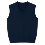 CraftPro Sleeveless Pullover V-Neck Jersey – Lightweight Uniform Workwear
