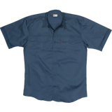 Tugela Men's Bush Shirt-Blue-Safari wear-Outdoor Clothing