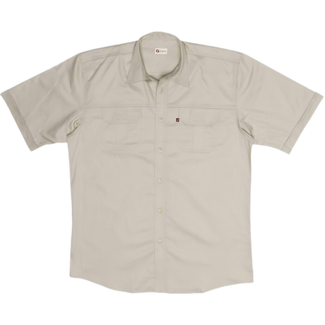 Tugela Men's Bush Shirt-Stone-Safari wear-Outdoor Clothing