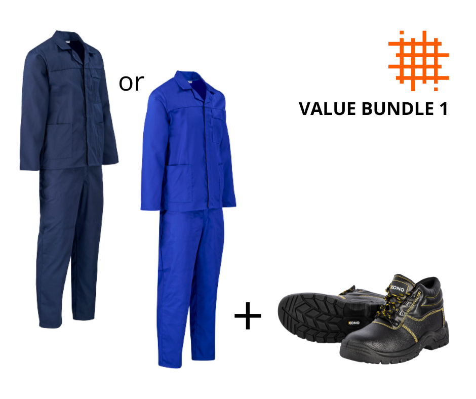 CraftPro Conti Suit & Kono Safety Boot Bundle