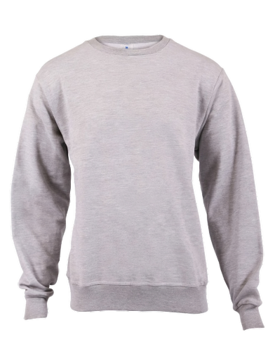 CraftPro Vic Bay Fleece Sweater – 260g Brushed Cotton Long Sleeve Crew Neck Pullover

