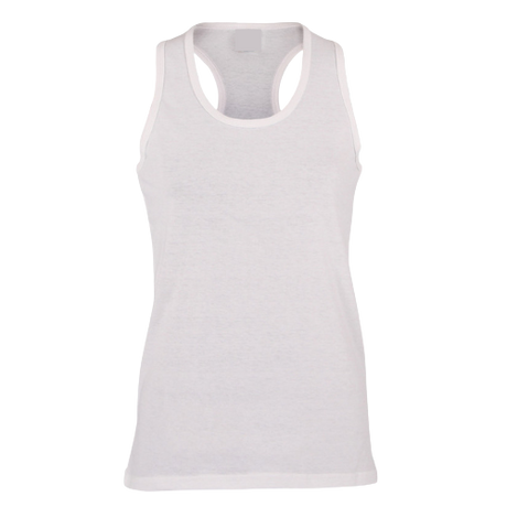 CraftPro Ladies Racerback – 160gsm Combed Cotton Sleeveless Work Top

