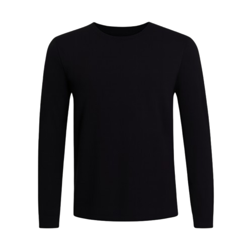 Vic Bay Long Sleeve Crew Neck T-Shirt – 180g Cotton Workwear Tee
