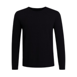 Vic Bay Long Sleeve Crew Neck T-Shirt – 180g Cotton Workwear Tee
