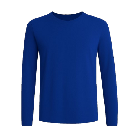 Vic Bay Long Sleeve Crew Neck T-Shirt – 180g Cotton Workwear Tee

