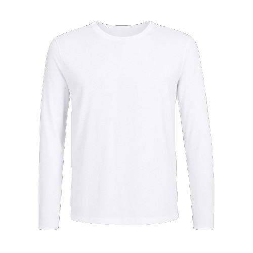Vic Bay Long Sleeve Crew Neck T-Shirt – 180g Cotton Workwear Tee
