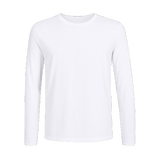 Vic Bay Long Sleeve Crew Neck T-Shirt – 180g Cotton Workwear Tee
